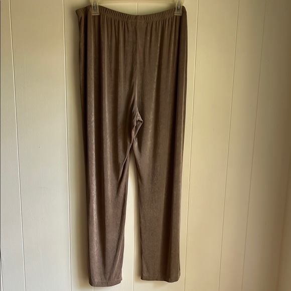 Chico’s Women’s Straight Leg Elastic Waist Beach Lagen Look Capsule Pants Sz XXL - Picture 9 of 9